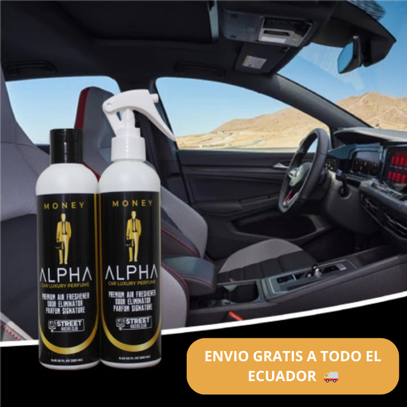 2x1 ALPHA Perfume para Auto: Lujo, Exclusividad y Durabilidad ✨🚗