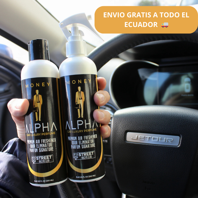 2x1 ALPHA Perfume para Auto: Lujo, Exclusividad y Durabilidad ✨🚗