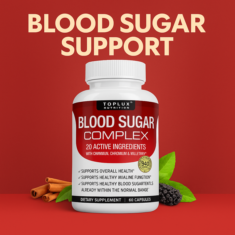 💊 Blood Sugar Complex 🔴 Controla tu azúcar naturalmente 🩸