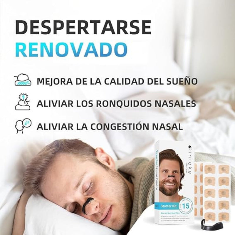 💨😴 Starter Kit Tiras Nasales 🌙✨ respira mejor y duerme sin interrupciones