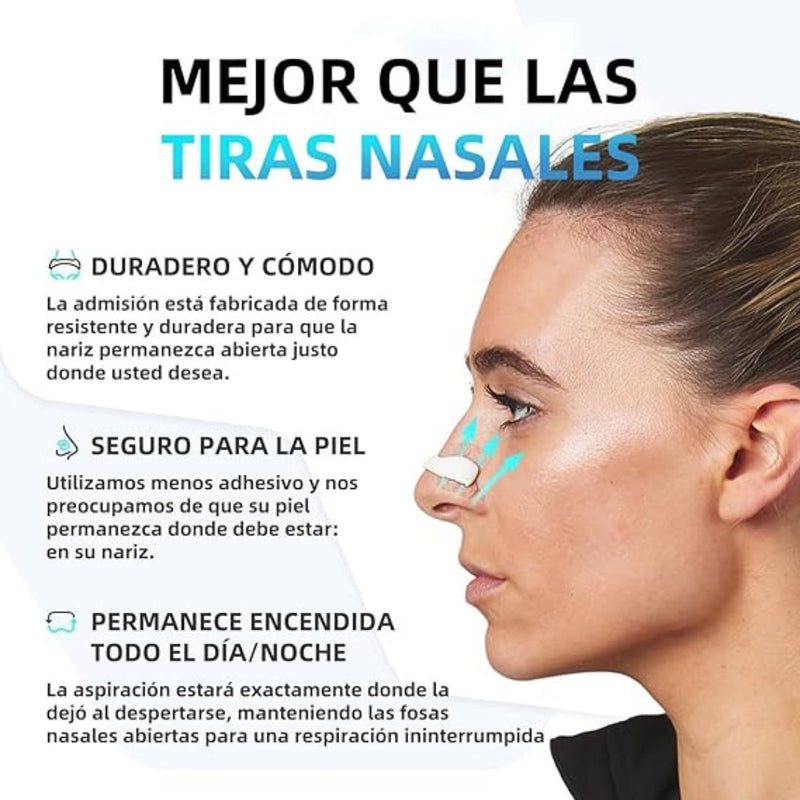 💨😴 Starter Kit Tiras Nasales 🌙✨ respira mejor y duerme sin interrupciones