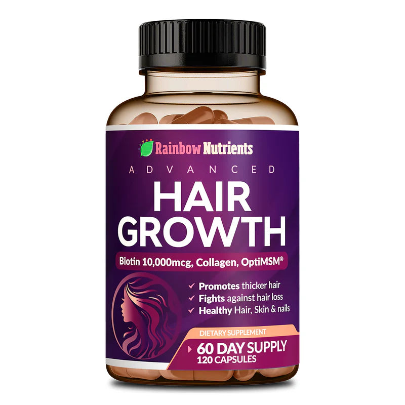 🌸 Women's Hair, Skin & Nail Growth Vitamins: Nutrición Total para Verte y Sentirte Increíble