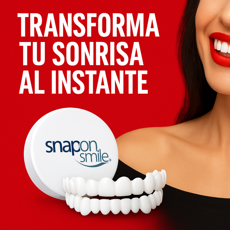 ✨ Carillas SnapOn Smile – Sonríe con Confianza 😁💜