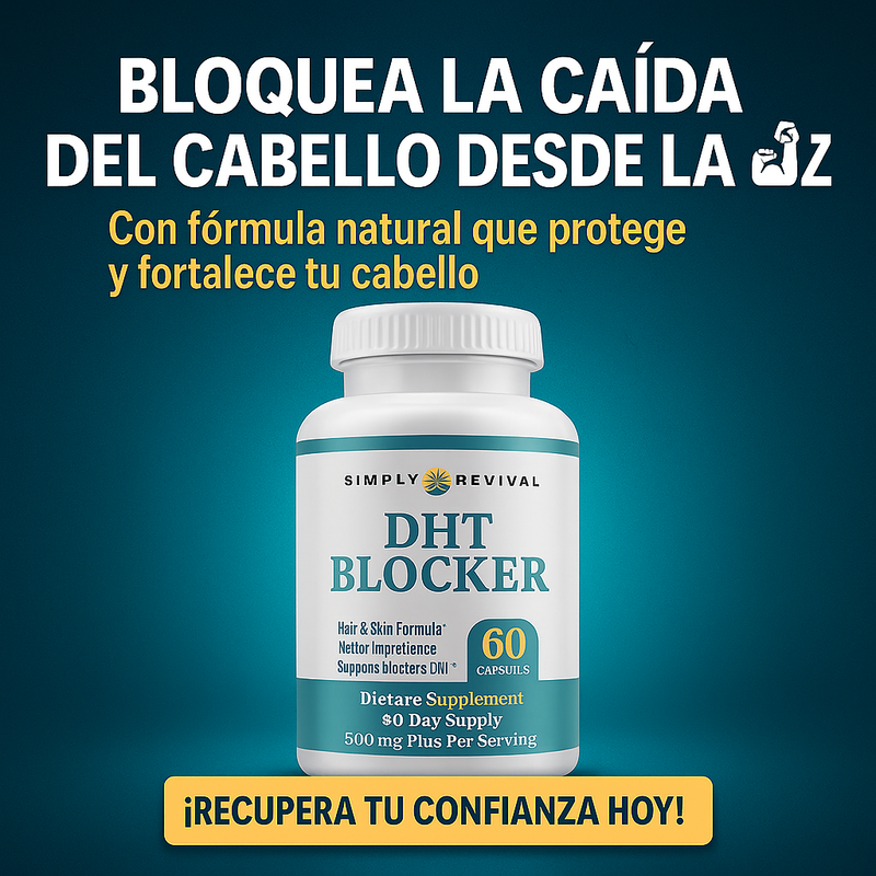 ¡Cabello denso, fuerte y sin miedo a la DHT! 💪