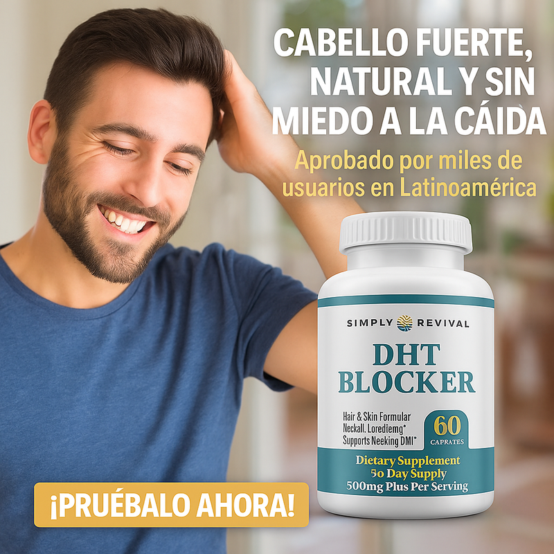 ¡Cabello denso, fuerte y sin miedo a la DHT! 💪