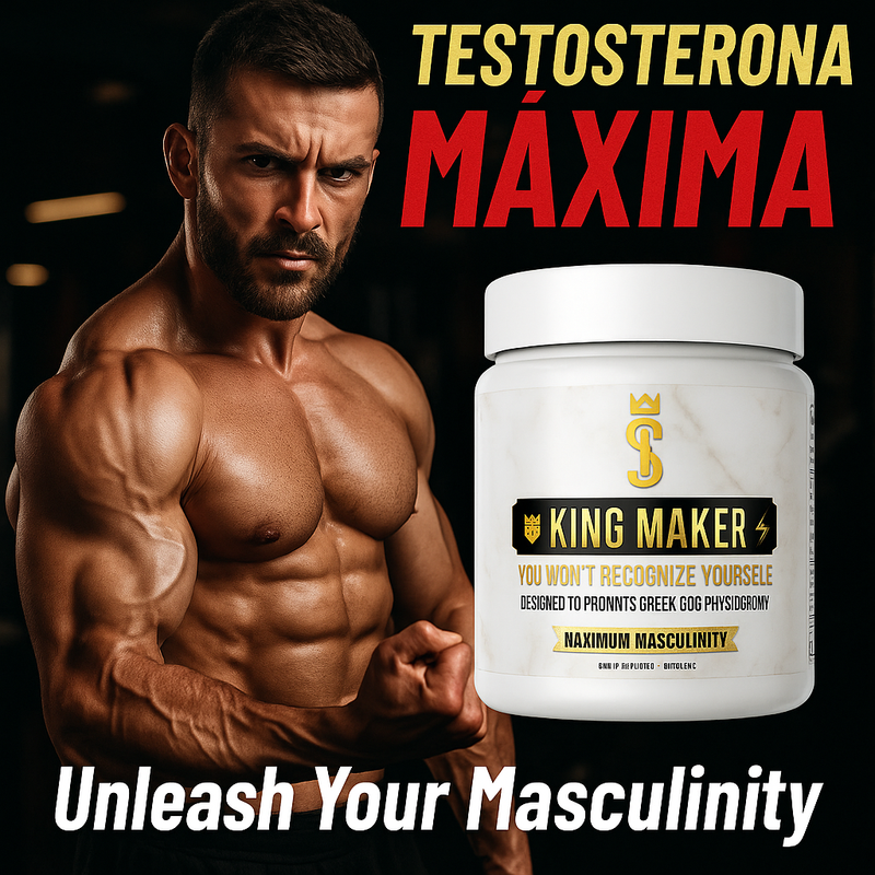 👑 King Maker – Energía, Confianza y Rendimiento Superior ⚡💪