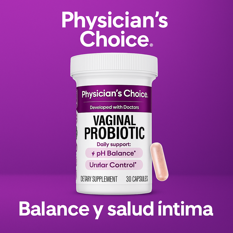 🌸 Probióticos Vaginales con Prebióticos y Arándano – Equilibrio y Cuidado Femenino