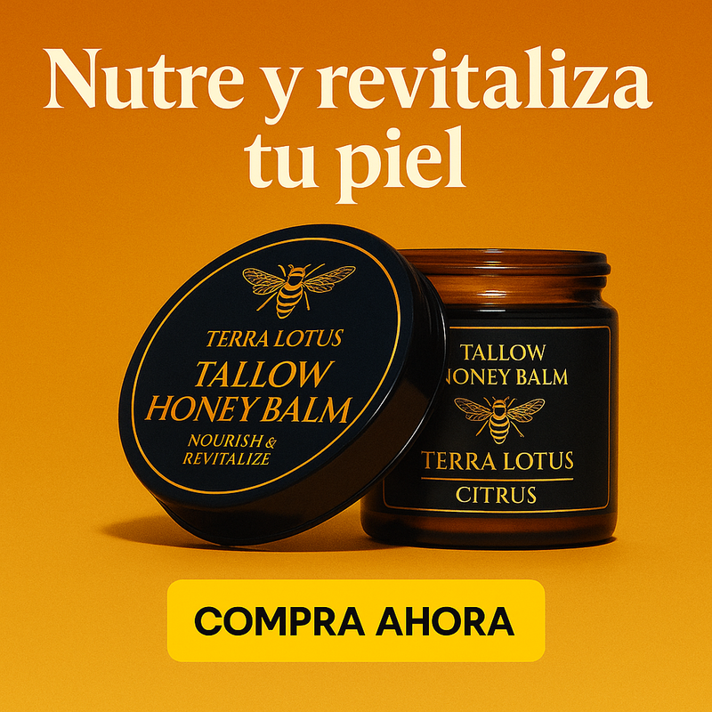 ✨ Tallow Honey Balm – Nutrición Natural y Piel Radiante 🌿